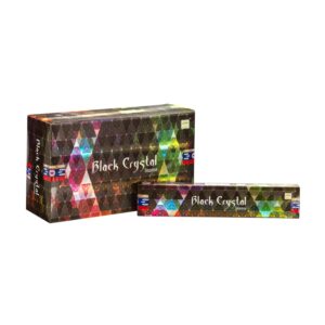 Satya Black Crystal Incense 15 gms