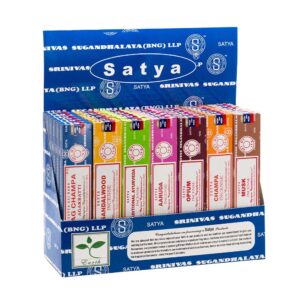 Satya Assorted 15 Gms (3.5 Doz Display – 42 Pcs)