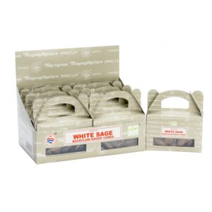 Satya White Sage Backflow Dhoop Cone